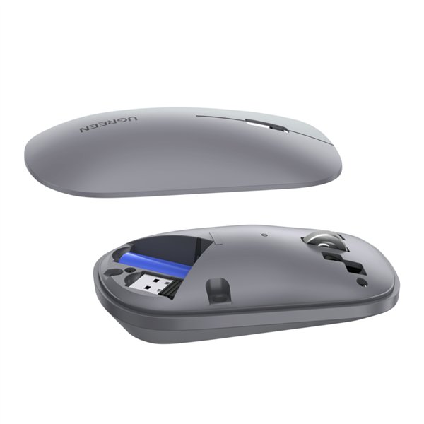 MU001-90373 UGreen-Portable-2.4GHz-Wireless-Mouse-Grey wr 03a UGREEN Portable 2.4GHz Wireless Mouse - Grey