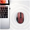 UGREEN MU006 2.4GHz Wireless Optical Mouse - Red