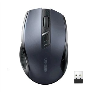 UGREEN MU006 2.4GHz Wireless Optical Mouse – Black