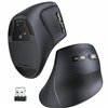UGREEN Multi-Mode Vertical Mouse Bluetooth and 2.4G Wireless–Black