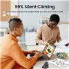 UGREEN Multi-Mode Vertical Mouse Bluetooth and 2.4G Wireless–Black