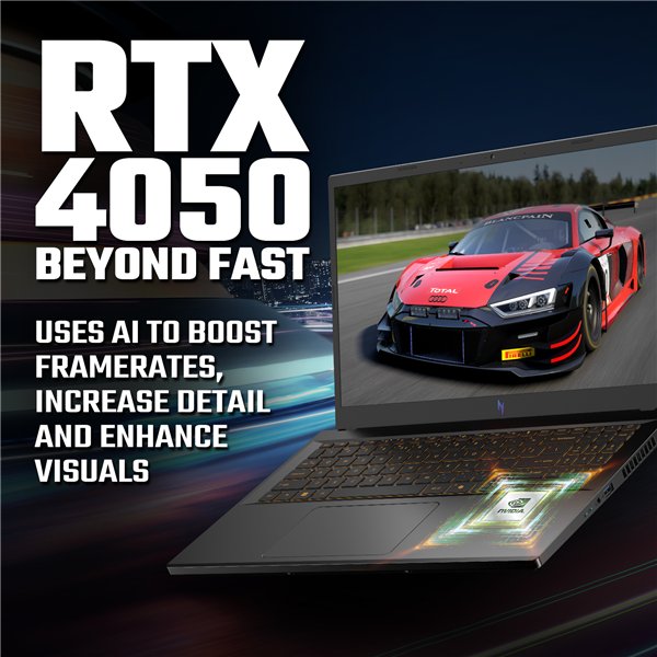 Acer NITRO V 15 Gaming Laptop 15.6″ | Intel Core 7 240H | 16GB | 512GB | RTX 4050 6GB | Windows 11 Home