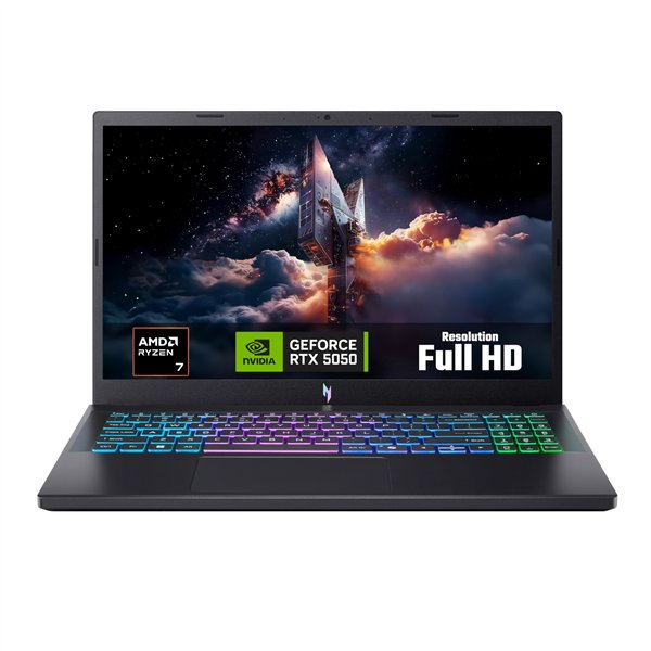 Acer NITRO V 15 Gaming Laptop 15.6" | AMD Ryzen 7 | 16GB | 512GB | RTX 5050 8GB | Windows 11 Home