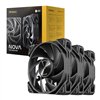 Antec NOVA 120 PWM Fan 3 Pack with Speed Controller - Black