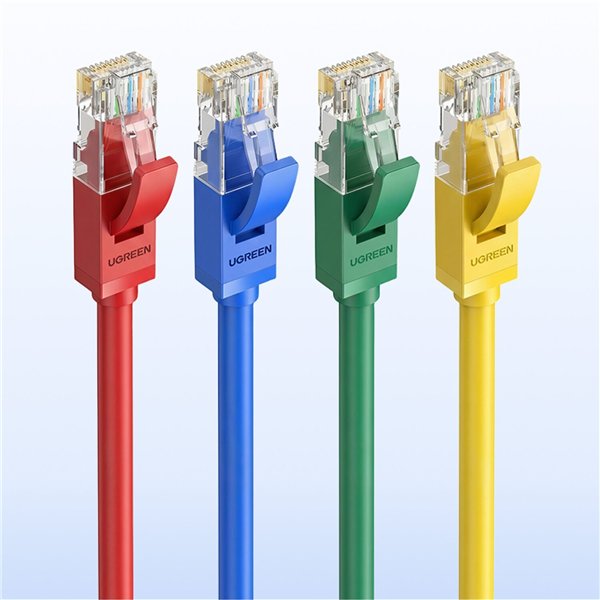 UGREEN Cat6 UTP Flat Ethernet Blue Cable - 1 Metre