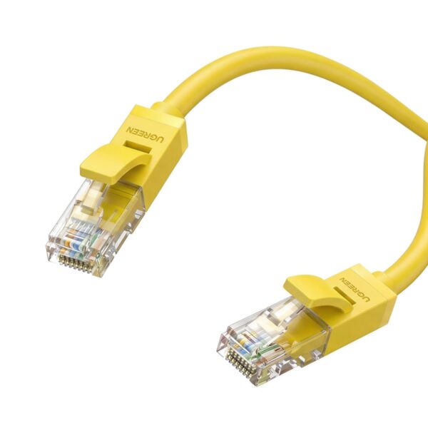 NW102-15859 UGREEN CAT6 UUTP LAN CBL 1M YEL wr 02 UGREEN Cat6 UTP Ethernet Cable 1M – Yellow