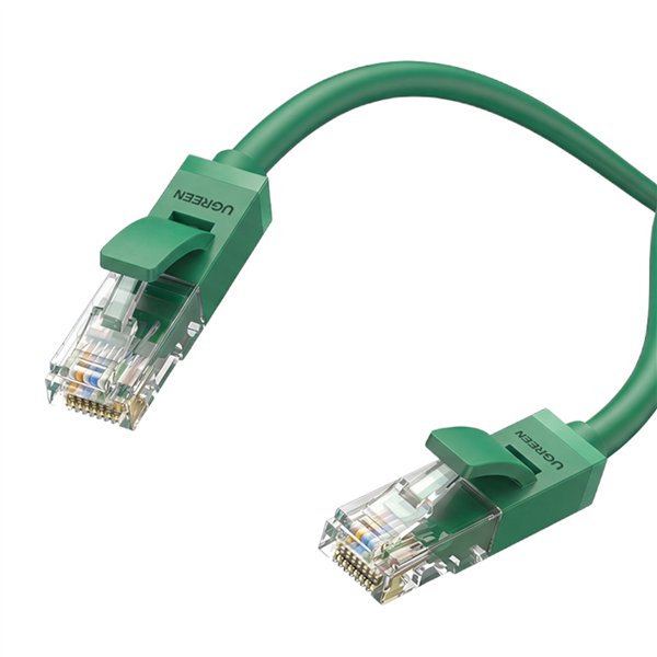 NW102-80834 -UGREEN-Cat6-RJ45-Gigabit-Ethernet-Cable-Grn 02 UGREEN RJ45 CAT6 2m LAN Network Cable - (1Gbps, 250MHz) – Green