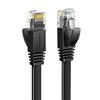 NW102-wr-02a UGREEN NW102 Cat6 U/UTP Flat Ethernet Cable 0.5m - Black
