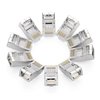 NW111-20333 UGreen-RJ45-Cat6-Shield-Connector-Plugs wr 02 UGREEN CAT6 FTP RJ45 Modular Plugs 10 Pack