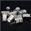 UGREEN NW111 RJ45 Cat6 Ethernet Network Head 100 Pack - Silver/Transparent