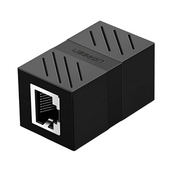 UGREEN RJ45 1Gbps Ethernet Cable Extender Adapter - Black