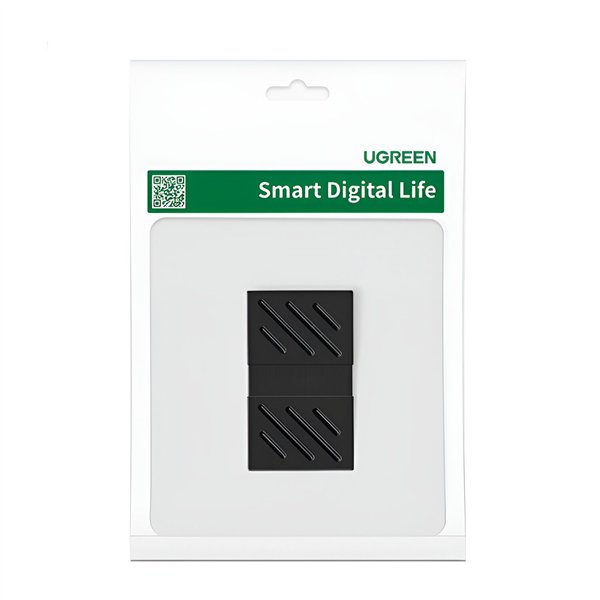 UGREEN RJ45 1Gbps Ethernet Cable Extender Adapter - Black
