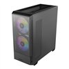 Antec NX416L ATX | Micro-ATX | ITX ARGB Mid-Tower Gaming Chassis - Black