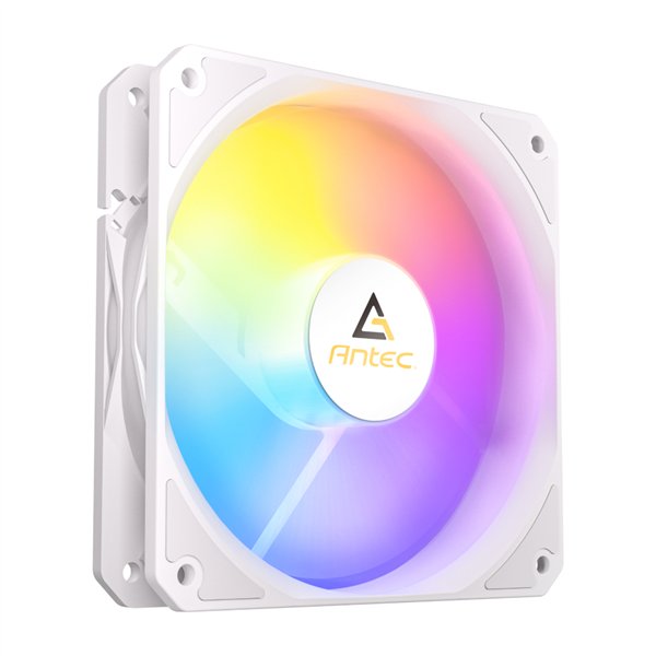 P12R-ARGB-WHT wr 03 Antec P12 PWM 120mm ARGB Reverse Case Fan - White