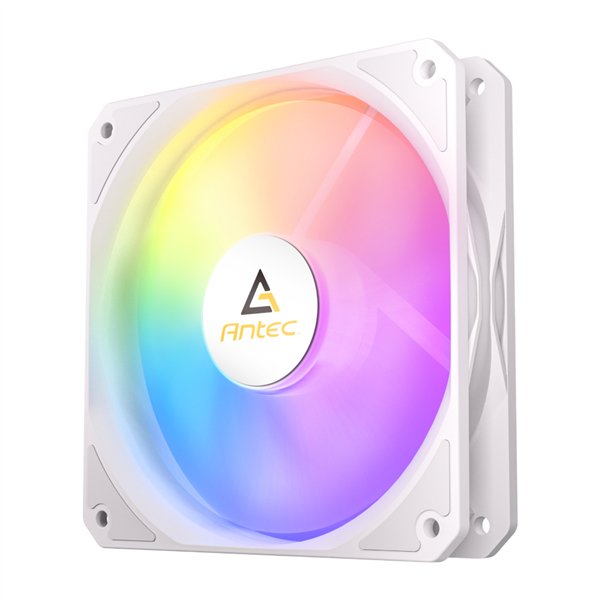 P12R-ARGB-WHT wr 04 Antec P12 PWM 120mm ARGB Reverse Case Fan - White