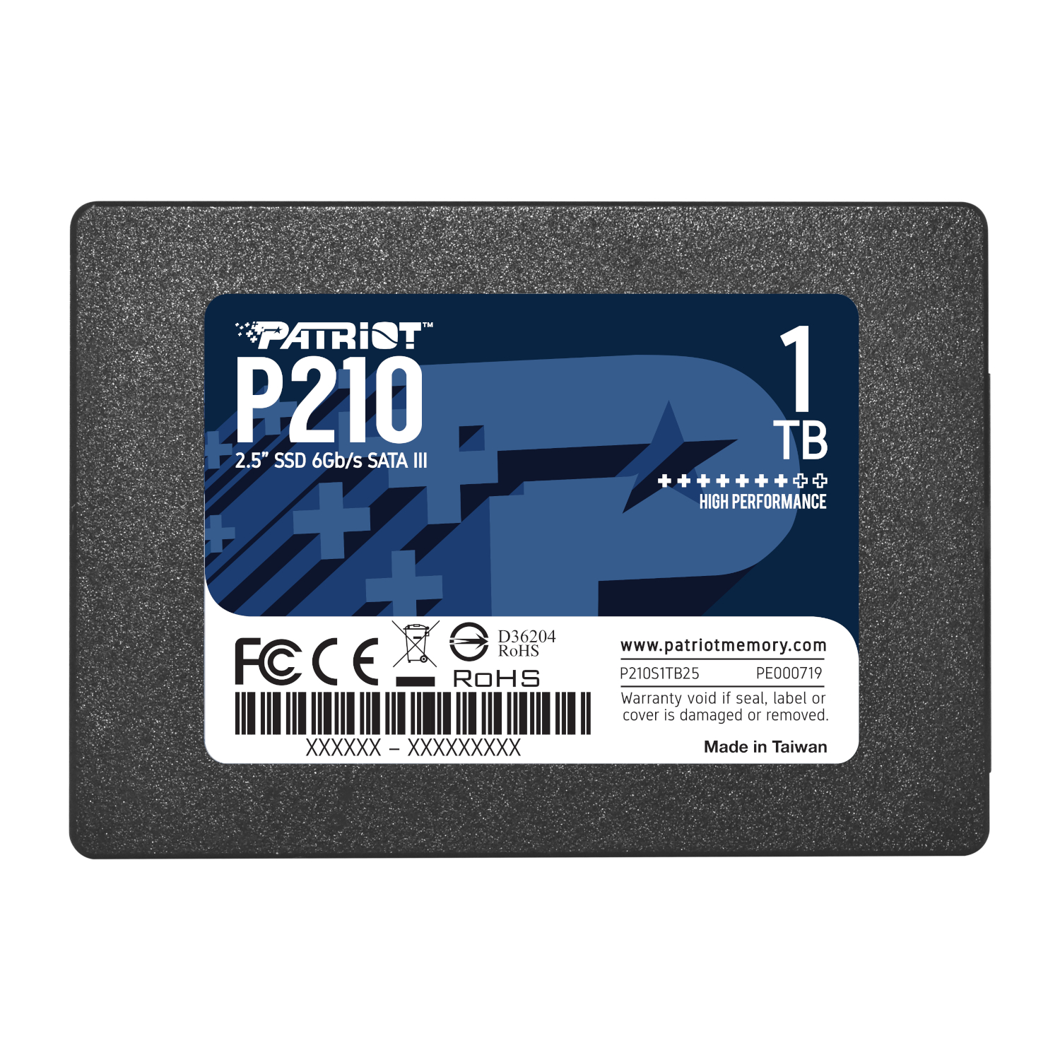 P210S1TB25 Patriot-P210-1TB-2.5-Inch-SATAIII-SSD wr 01 Patriot P210 1TB 2.5 Inch SATAIII SSD