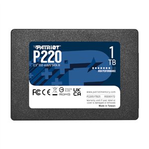 P220S1TB25 wr 01 Patriot P220 1TB 2.5" SSD
