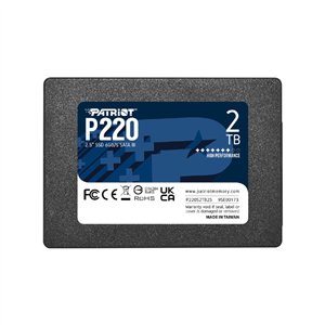 P220S2TB25 wr 01 Patriot P220 2TB 2.5" SSD