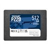 P220S512G25 wr 01 Patriot P220 512GB 2.5" SSD