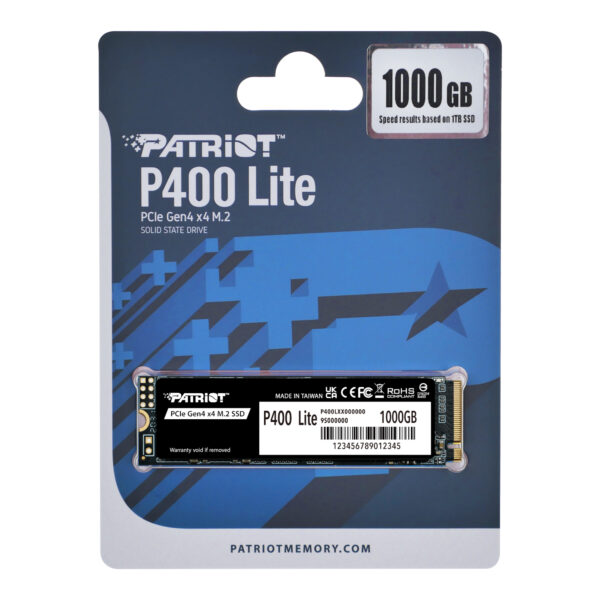 P400LP1KGM28H Patriot-P400-Lite-1TB-M.2-PCIe-Gen-4-x4-NVMe-SSD wr 04 Patriot P400 Lite 1TB M.2 PCIe Gen 4 x4 NVMe SSD