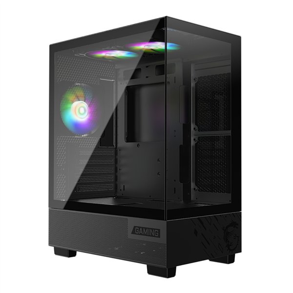 MSI PAG PANO M110A Micro-ATX Gaming Chassis – Black