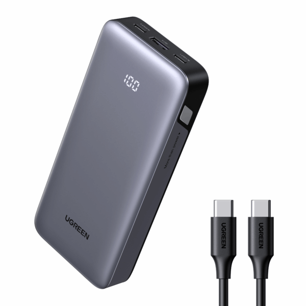 PB532-55989B UGREEN 20000mAh 30W Two-way Fast Chargin wr 01 UGREEN 20000mAh 30W Two-way Fast Charging Power Bank