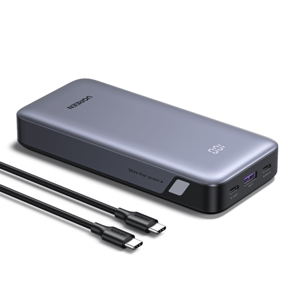 PB532-55989B UGREEN 20000mAh 30W Two-way Fast Chargin wr 02 UGREEN 20000mAh 30W Two-way Fast Charging Power Bank