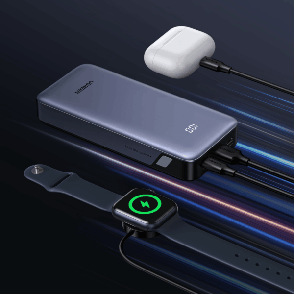 PB532-55989B UGREEN 20000mAh 30W Two-way Fast Chargin wr 05 UGREEN 20000mAh 30W Two-way Fast Charging Power Bank