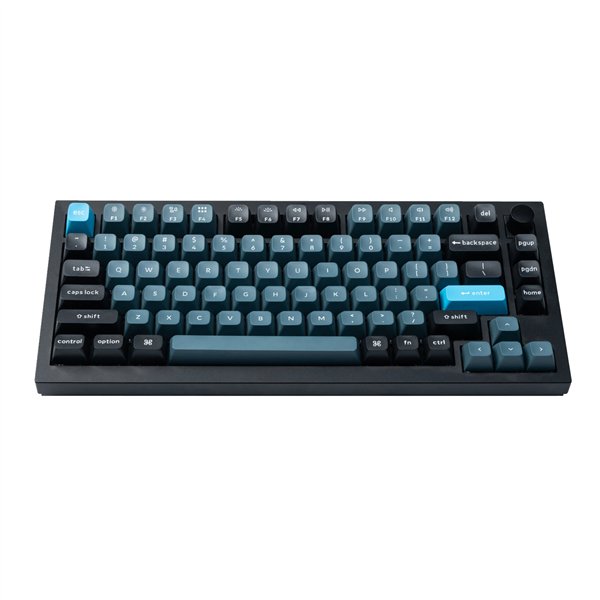 Keychron Double Shot KSA PBT Keycap Set - Dark Grey/Grey/Blue
