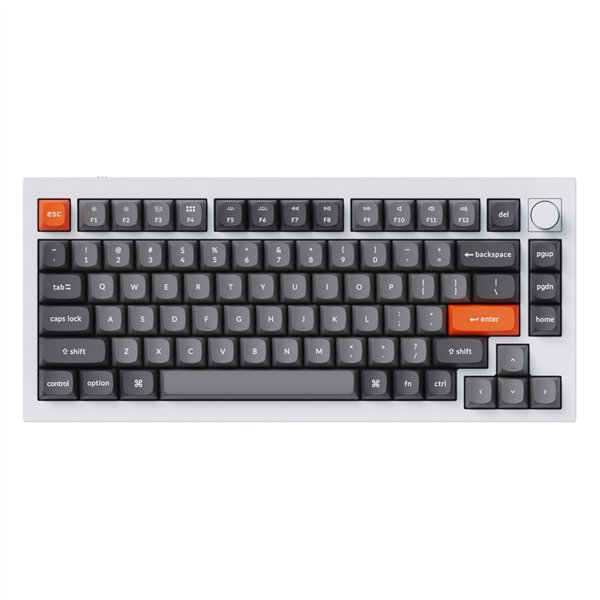 PBT-51 Keychron-Double-Shot-PBT-OSA-Full-Set-Keycap-Set-Grey wr 02a Keychron Double-Shot PBT OSA Keycap Set - Grey