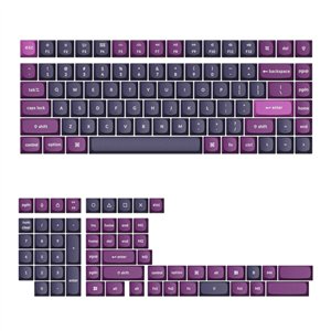 PBT-54 wr 02 Keychron Double Shot OSA PBT Keycap Full Keycap Set - Purple