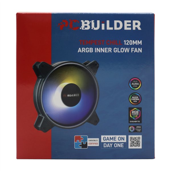 PCB-CF-TEMP-I120 wr 02a PCBuilder Tempest Chill 120MM ARGB Inner Glow Fan