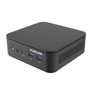 PCBuilder CUBE Intel Core 3-100U 12GB DDR5 512GB Windows 11 Home Mini PC