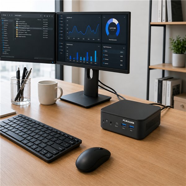 PCB CUBE 100U16G OFFICE PCBuilder-CUBE-Intel-Core-3-100U-16GB-DDR5-512GB-Windows-11-Pro-Mini-PC wr 06a PCBuilder CUBE Intel Core 3-100U 16GB DDR5 512GB Windows 11 Pro Mini PC