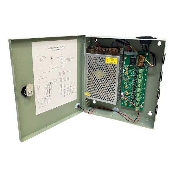 PCS-100-9M wr 01a PD Power 9CH PSU 12V 8.3A PTC