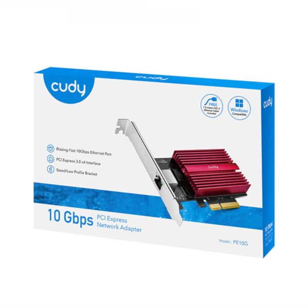 PE10G-WR-04 Cudy PE10G Network Adapter - 10Gbps, PCI Express