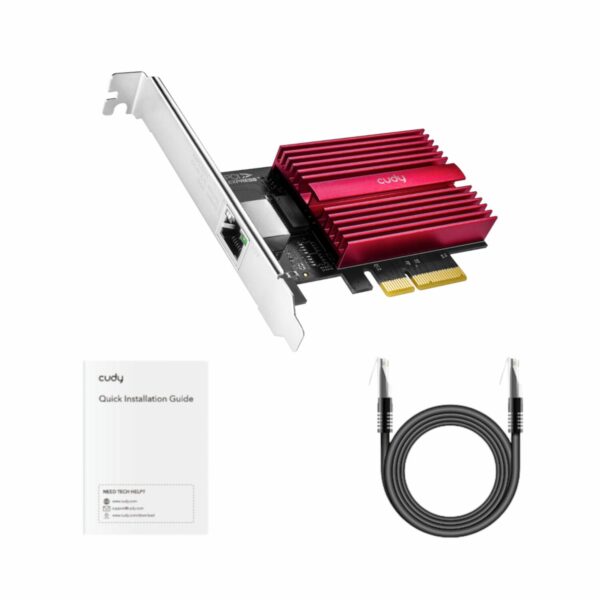 PE10G-WR-3 Cudy PE10G Network Adapter - 10Gbps, PCI Express