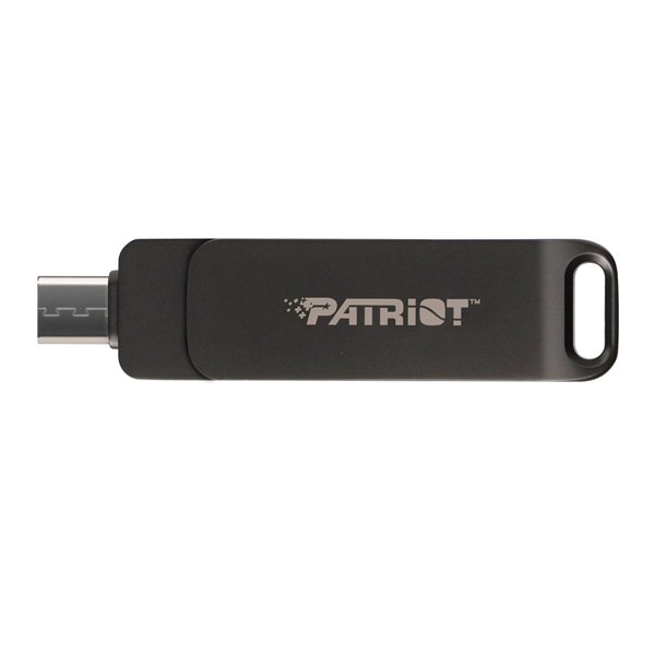 PE256GR550DSAD Patriot-Rage-R550-256GB-USB3.2-Swing-Type-A-to-C-Flash-Drive wr 04 Patriot Rage R550 256GB USB3.2 Swing Type A to Type-C Flash Drive