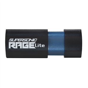 PEF1TBRLB32U wr 01 Patriot Rage Lite 1TB USB3.2 Flash Drive - Black