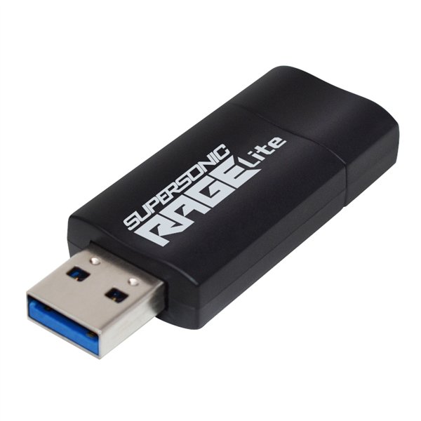 PEF1TBRLB32U wr 03 Patriot Rage Lite 1TB USB3.2 Flash Drive - Black