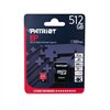 PEF512GEP31MCX wr 03 Patriot EP V30 A1 512GB Micro SDXC Card + Adapter