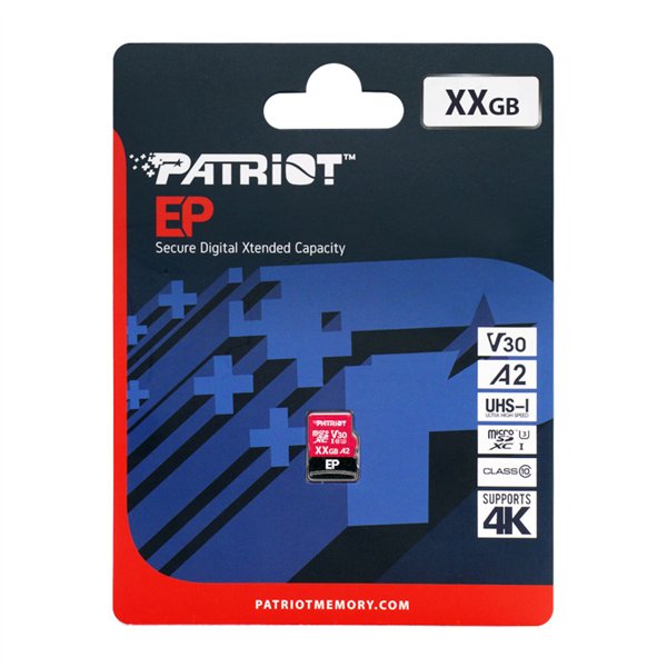 PEF512GEP32MCX Patriot-EP-V30-A2-512GB-Micro-SDHC-Without-Adapter wr 03 Patriot EP V30 A2 512GB Micro SDXC Memory Card (Without Adapter)