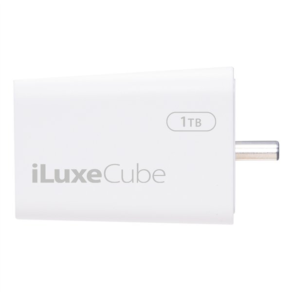 Patriot iLuxe Cube 1TB Type-C Smart Backup Solution - White