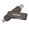 Patriot iLuxe Stick C 256GB USB 3.2 GEN 1 Type C + Lightning Flash Drive - Black