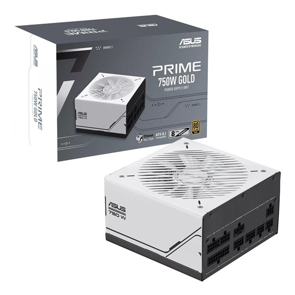 PRIME-AP-750G-WR-01 ASUS Prime AP-750G 750W 80+ Gold Fully Modular ATX3.1 Power Supply