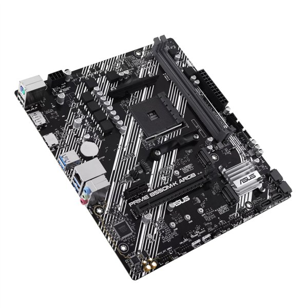 PRIME-B550M-KARGB wr 03 Asus PRIME B550M-K ARGB AM4 M-ATX Motherboard