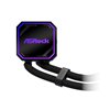 ASRock PRO 360 ARGB All-in-one Liquid CPU Cooler - Black