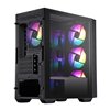 MSI PRO FORGE M050A Micro-ATX Gaming Chassis - Black
