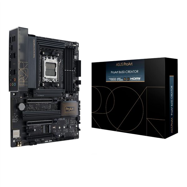PROARTB650-CREATOR-WR-01 ASUS ProArt B650-Creator AMD AM5 ATX Motherboard