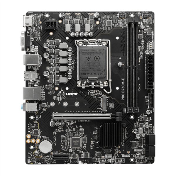 PROB760M-EDDR5 wr 02a MSI B760M-E PRO DDR5 LGA1700 M-ATX Motherboard